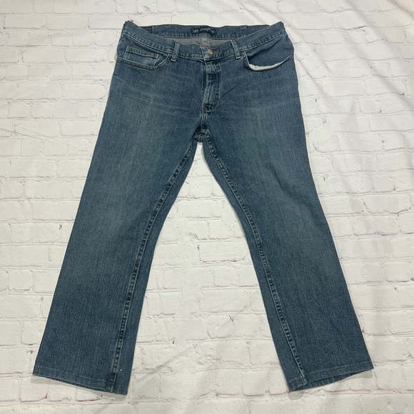 LEE DUNGAREES straight fit Men’s Jeans in size 36 altered shortened - Picture 1 of 10
